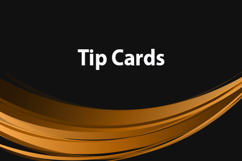 JoomClub Tip Cards
