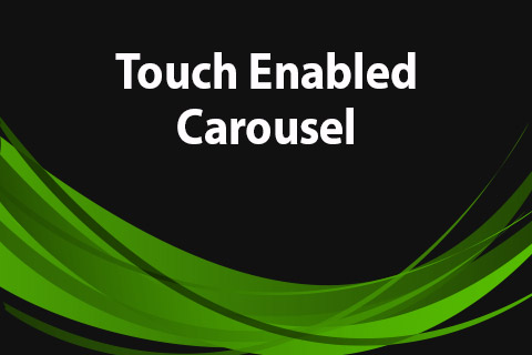 JoomClub Touch Enabled Carousel