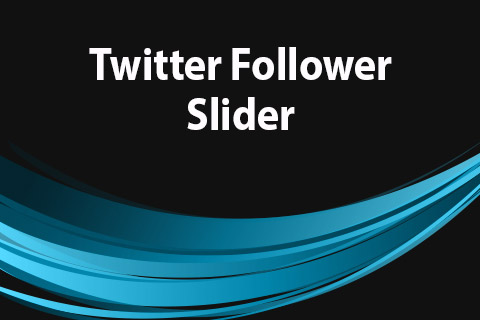 Joomla расширение JoomClub Twitter Follower Slider
