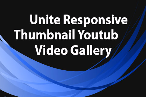 Joomla расширение JoomClub Unite Responsive Thumbnail Youtube Video Gallery