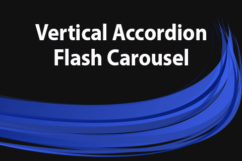 JoomClub Vertical Accordion Flash Carousel