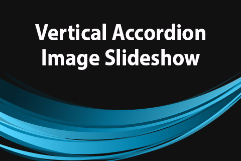 JoomClub Vertical Accordion Image Slideshow