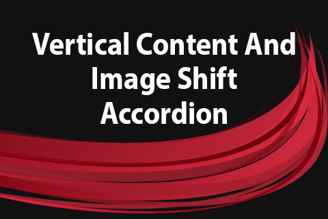Joomla расширение JoomClub Vertical Content And Image Shift Accordion