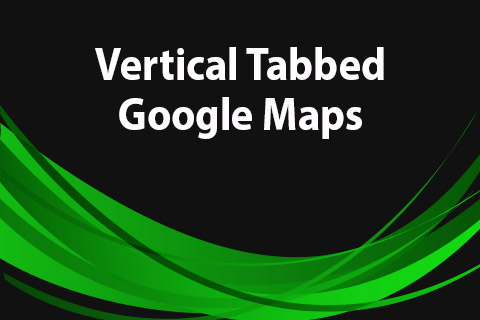 Joomla расширение JoomClub Vertical Tabbed Google Maps