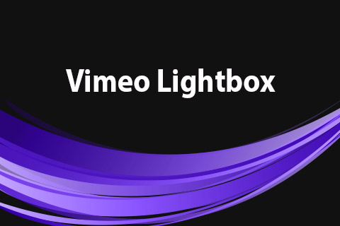 Joomla расширение JoomClub Vimeo Lightbox