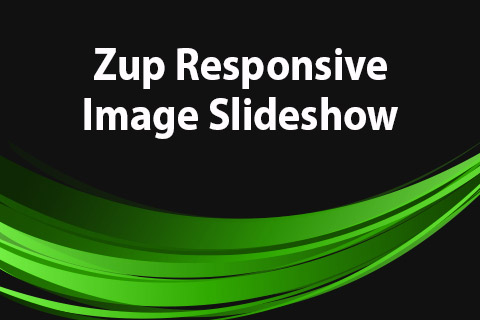 Joomla расширение JoomClub Zup Responsive Image Slideshow