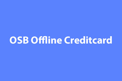 Joomla расширение OSB Offline Creditcard