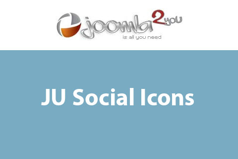 Joomla расширение JU Social Icons