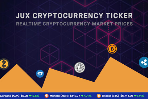 Joomla расширение JUX Cryptocurrency Ticker