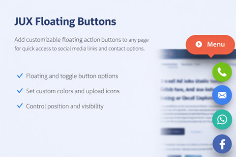JUX Floating Buttons