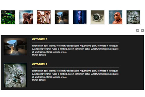 Joomla расширение JXTC Phoca Gallery Category Wall