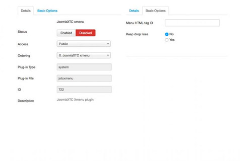 Joomla расширение JXTC X-Menu