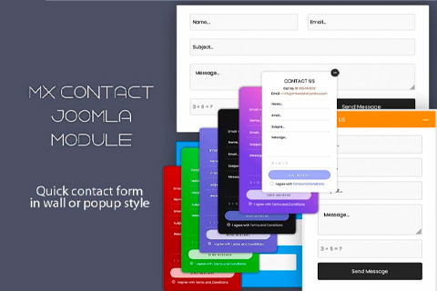 Joomla расширение MX Contact