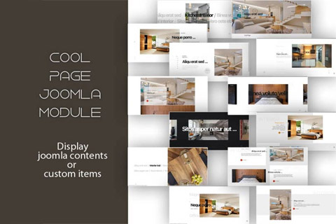 Joomla расширение MX Cool Page