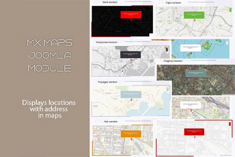Joomla расширение MX Maps