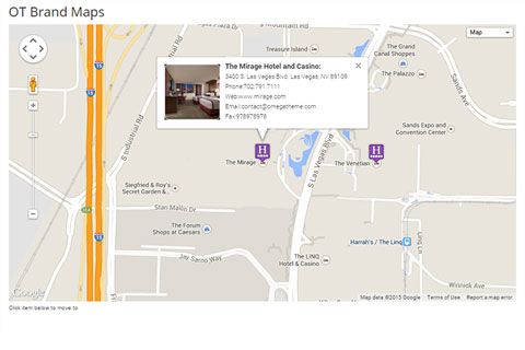 Joomla расширение OT Brand Maps