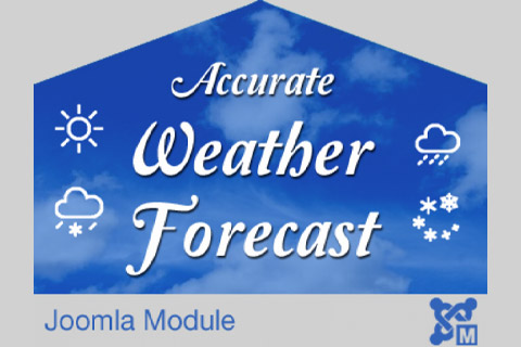 Joomla расширение Accurate Weather Forecast
