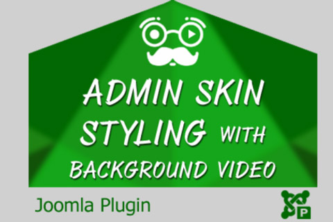Admin Skin Styling with Background Video