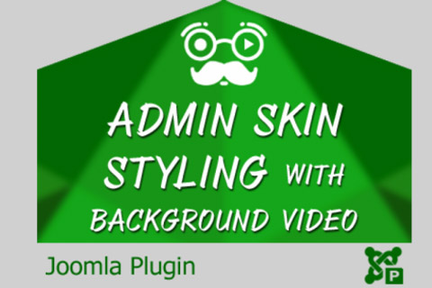 Joomla расширение Admin Skin Styling with Background Video