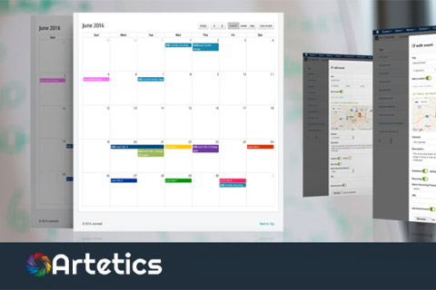 Joomla расширение Art Calendar