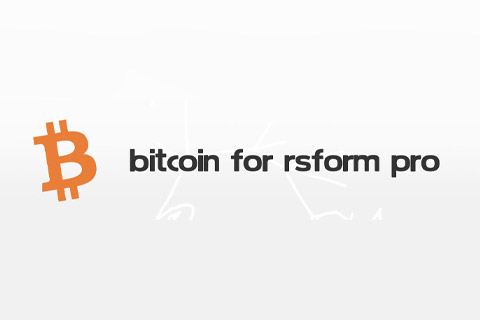 Bitcoin for RSForm Pro