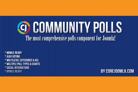 Joomla расширение Community Polls Pro