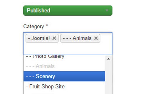 Joomla расширение CW Multicategories Pro