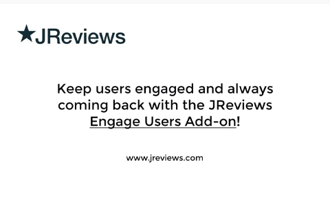 Joomla расширение EngageUsers Add-on for JReviews