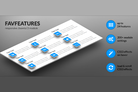 Joomla расширение FavFeatures