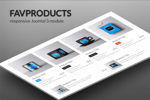 Joomla расширение FavProducts
