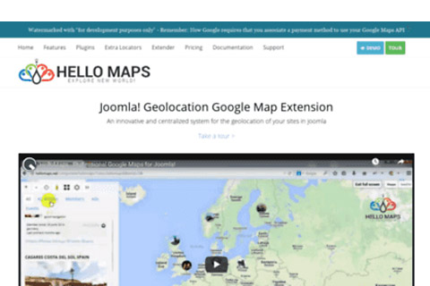 Joomla расширение HelloMaps Pro