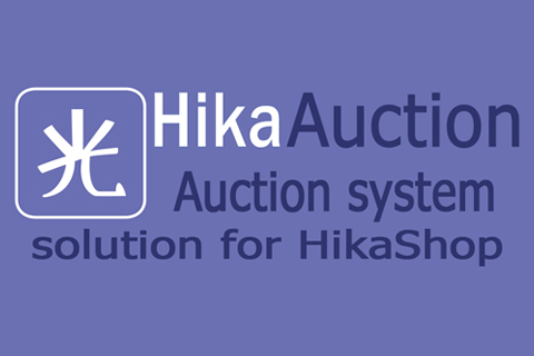 Joomla расширение HikaAuction