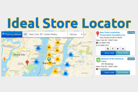 Joomla расширение iStoreLocator