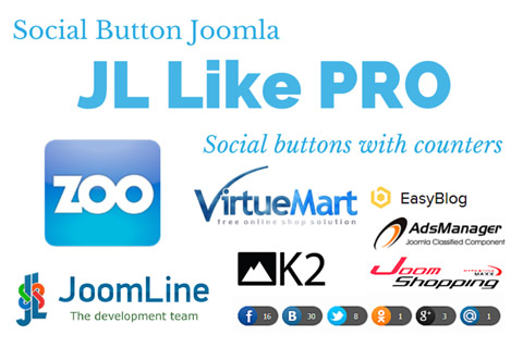 Joomla расширение JL Like Pro