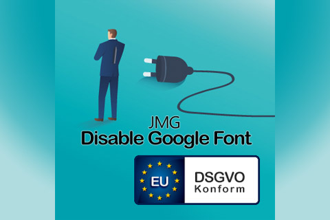 Joomla расширение JMG Disable Google Font