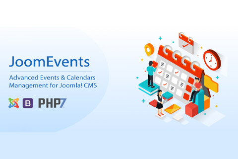 Joomla расширение JoomEvents