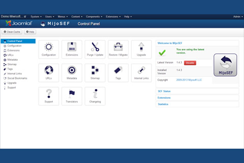 Joomla расширение MijoSEF