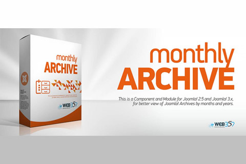 Joomla расширение Monthly Archive Pro