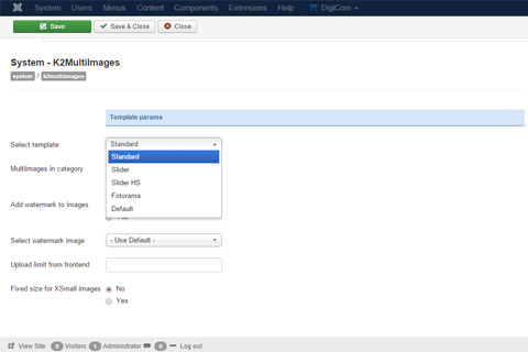 Joomla расширение Multiple Images For K2