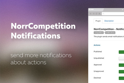 Joomla расширение NorrCompetition