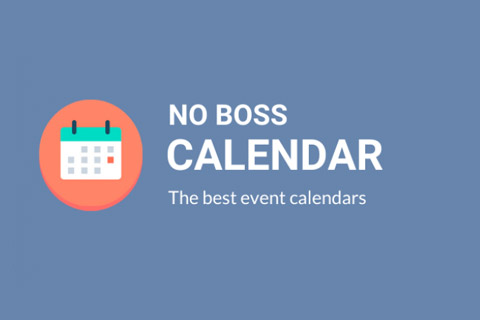 Joomla расширение No Boss Calendar