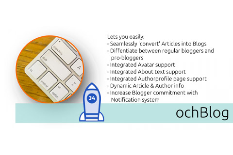 Joomla расширение ochBlog