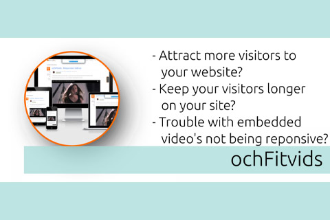 Joomla расширение ochFitvids