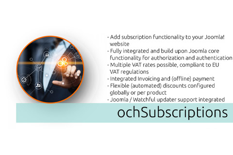 Joomla расширение ochSubscriptions