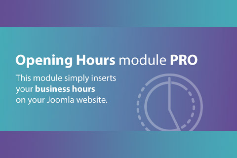 Joomla расширение Opening Hours Pro