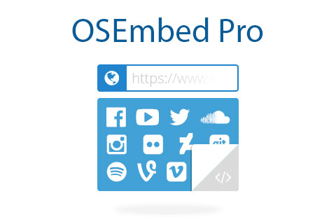 Joomla расширение OSEmbed Pro