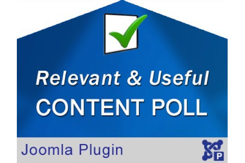 Joomla расширение Relevant & Useful Content Poll