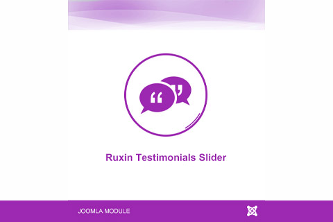 Ruxin Testimonials Slider