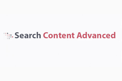 Search Content Advanced