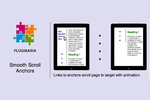 Joomla расширение Smooth Scroll Anchors